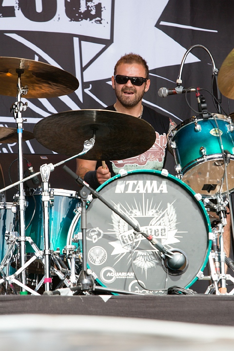 Godsized @ Masters @ Rock 2013, picture 5, photographed by Edwin Houdevelt - FrontView Magazine