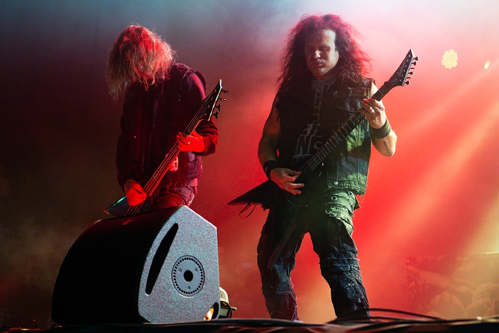 Kreator @ Masters @ Rock 2013, foto 15, foto's door Edwin Houdevelt - FrontView Magazine