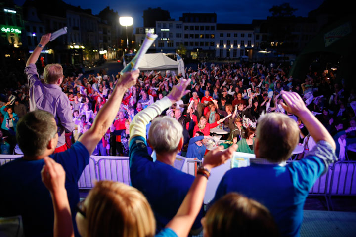 Vlaanderen zingt @ Turnhout, picture 12, photographed by Gino Verhulst - FrontView Magazine
