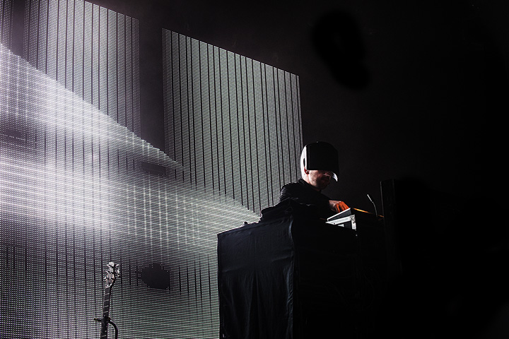 Squarepusher @ Leffingeleuren 2013, picture 9, photographed by Jonas Wallecan - FrontView Magazine