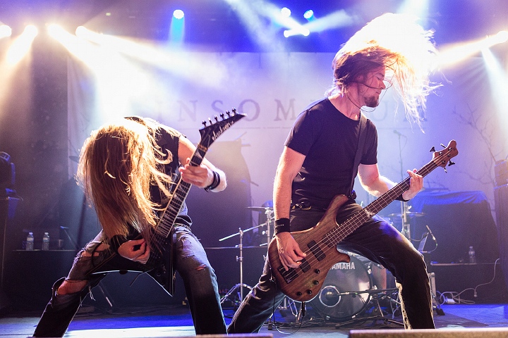 Insomnium @ Trix, foto 1, foto's door Edwin Houdevelt - FrontView Magazine