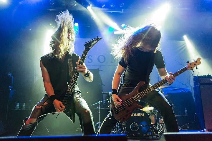 Insomnium @ Trix, foto 2, foto's door Edwin Houdevelt - FrontView Magazine