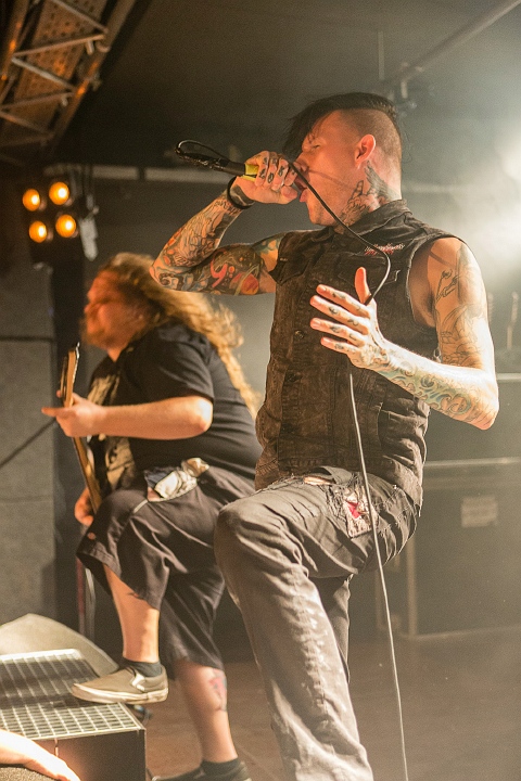 Carnifex @ Impericon Never Say Die! Tour 2013 Trix, picture 13, photographed by Edwin Houdevelt - FrontView Magazine