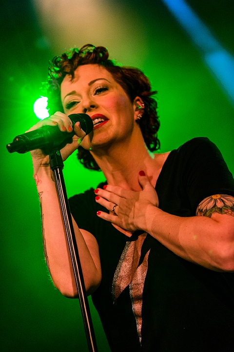 Anneke Van Giersbergen @ Effenaar, picture 26, photographed by Edwin Houdevelt - FrontView Magazine