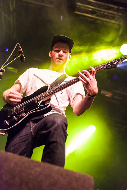 Enter Shikari @ Vans Warped Tour NL, foto 7, foto's door Dorien Goetschalckx - FrontView Magazine