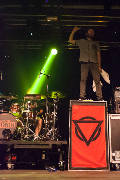 Enter Shikari @ Vans Warped Tour NL, foto 12, foto's door Dorien Goetschalckx - FrontView Magazine
