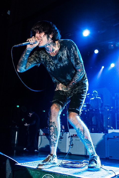 Bring Me The Horizon @ AB Brussel, picture 3, photographed by Edwin Houdevelt - FrontView Magazine