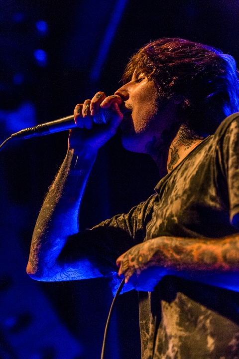 Bring Me The Horizon @ AB Brussel, picture 10, photographed by Edwin Houdevelt - FrontView Magazine