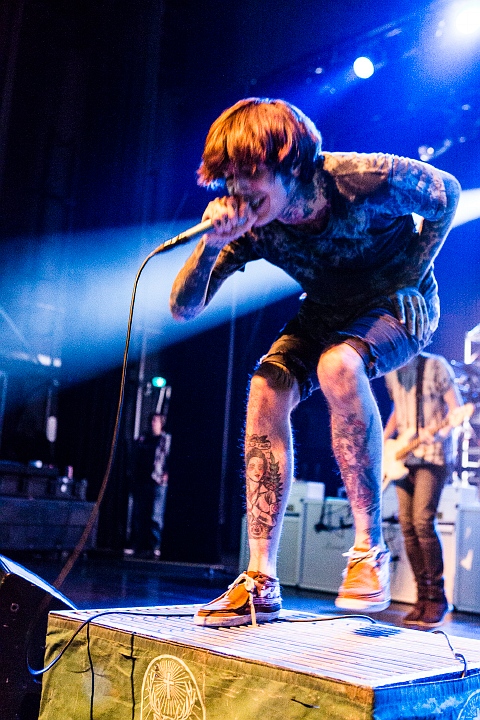 Bring Me The Horizon @ AB Brussel, picture 12, photographed by Edwin Houdevelt - FrontView Magazine
