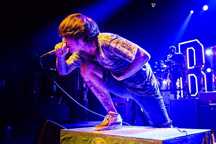 Bring Me The Horizon @ AB Brussel, picture 14, photographed by Edwin Houdevelt - FrontView Magazine