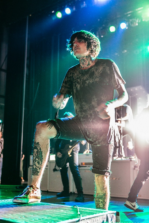 Bring Me The Horizon @ AB Brussel, picture 15, photographed by Edwin Houdevelt - FrontView Magazine