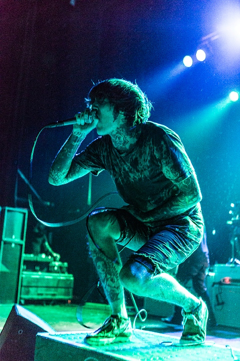Bring Me The Horizon @ AB Brussel, picture 16, photographed by Edwin Houdevelt - FrontView Magazine