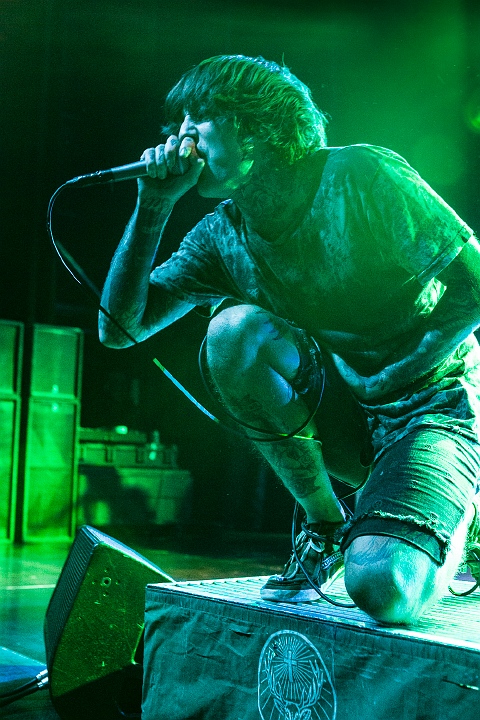 Bring Me The Horizon @ AB Brussel, picture 18, photographed by Edwin Houdevelt - FrontView Magazine