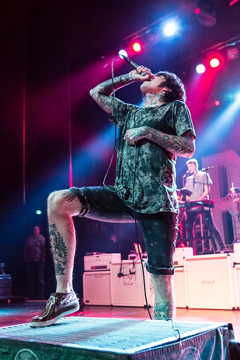 Bring Me The Horizon @ AB Brussel, picture 25, photographed by Edwin Houdevelt - FrontView Magazine