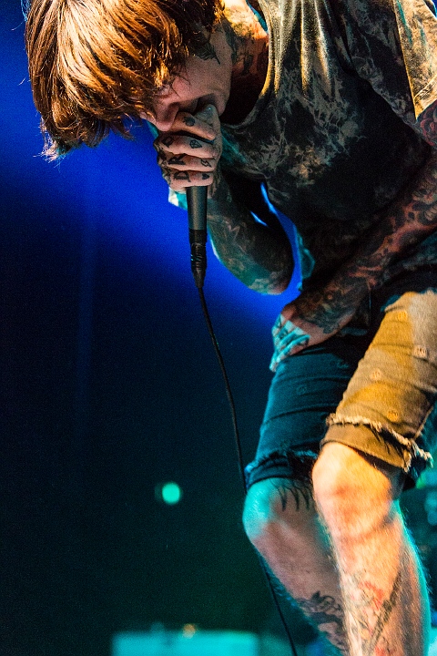 Bring Me The Horizon @ AB Brussel, picture 26, photographed by Edwin Houdevelt - FrontView Magazine