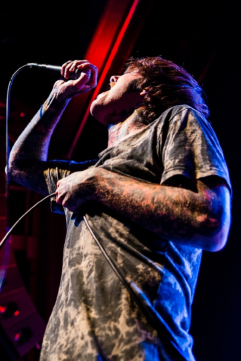 Bring Me The Horizon @ AB Brussel, picture 27, photographed by Edwin Houdevelt - FrontView Magazine