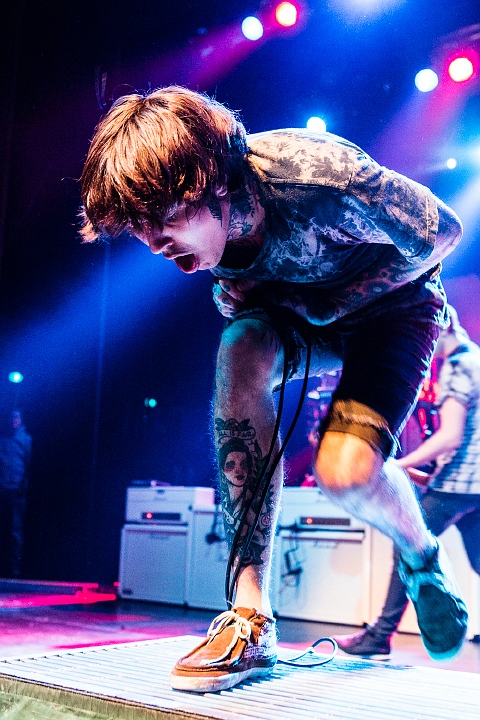 Bring Me The Horizon @ AB Brussel, picture 29, photographed by Edwin Houdevelt - FrontView Magazine