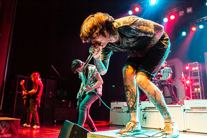 Bring Me The Horizon @ AB Brussel, picture 31, photographed by Edwin Houdevelt - FrontView Magazine