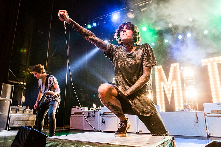 Bring Me The Horizon @ AB Brussel, picture 37, photographed by Edwin Houdevelt - FrontView Magazine