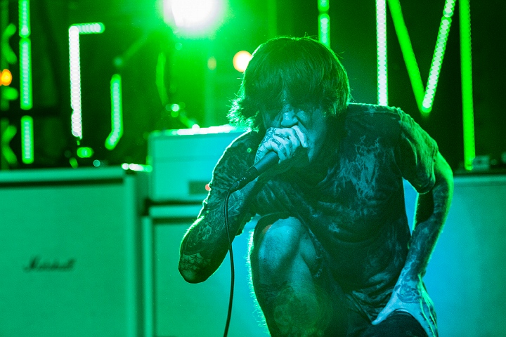 Bring Me The Horizon @ AB Brussel, picture 41, photographed by Edwin Houdevelt - FrontView Magazine