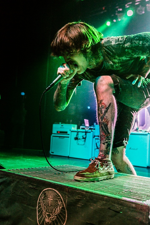 Bring Me The Horizon @ AB Brussel, picture 43, photographed by Edwin Houdevelt - FrontView Magazine