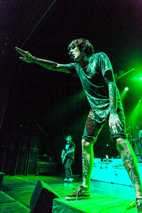 Bring Me The Horizon @ AB Brussel, picture 44, photographed by Edwin Houdevelt - FrontView Magazine