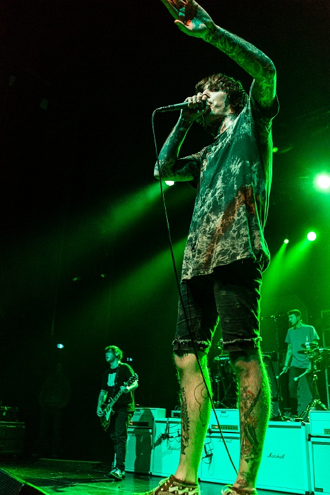 Bring Me The Horizon @ AB Brussel, picture 45, photographed by Edwin Houdevelt - FrontView Magazine