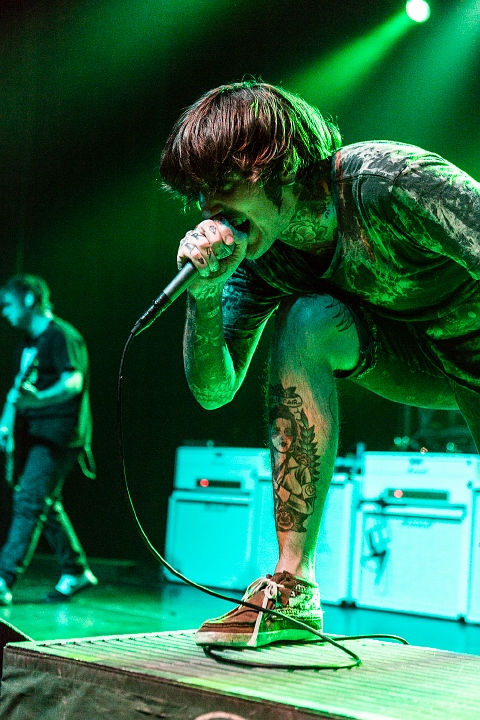 Bring Me The Horizon @ AB Brussel, picture 46, photographed by Edwin Houdevelt - FrontView Magazine