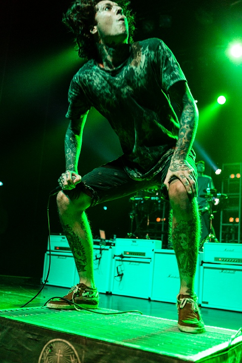 Bring Me The Horizon @ AB Brussel, picture 49, photographed by Edwin Houdevelt - FrontView Magazine
