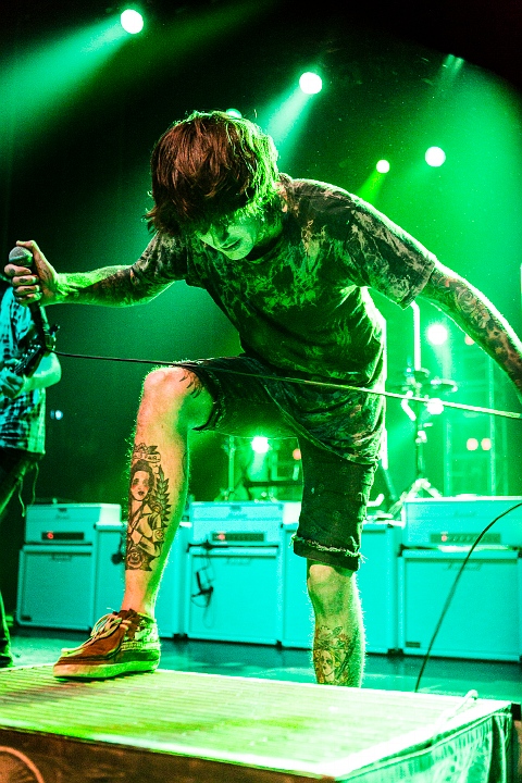 Bring Me The Horizon @ AB Brussel, picture 52, photographed by Edwin Houdevelt - FrontView Magazine