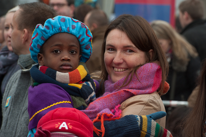Aankomst Sinterklaas & Zwarte Piet @ Antwerpen, picture 9, photographed by Marc Ras - FrontView Magazine