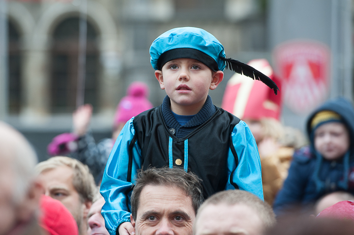 Aankomst Sinterklaas & Zwarte Piet @ Antwerpen, picture 47, photographed by Marc Ras - FrontView Magazine