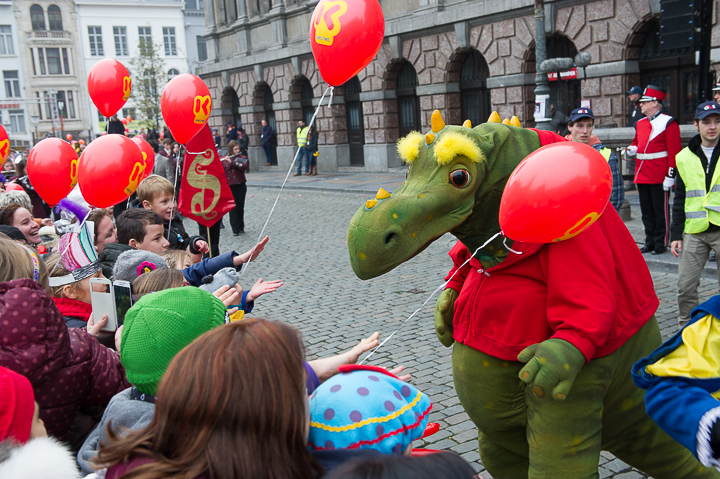 Aankomst Sinterklaas & Zwarte Piet @ Antwerpen, picture 57, photographed by Marc Ras - FrontView Magazine