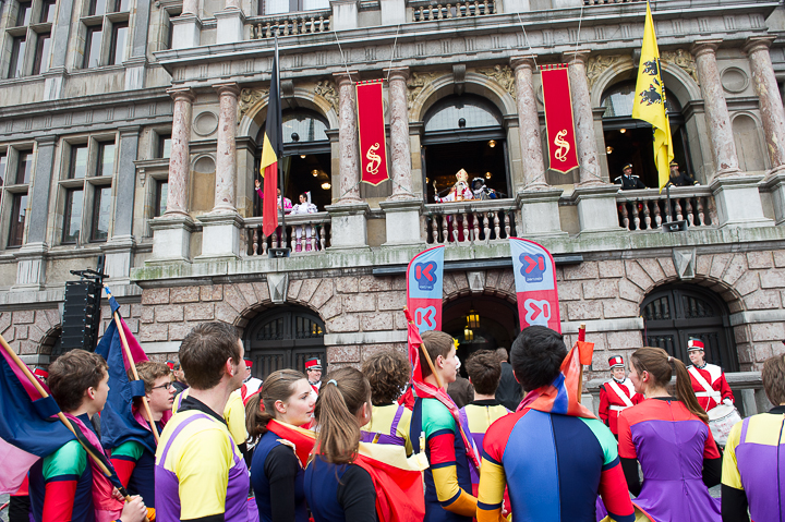 Aankomst Sinterklaas & Zwarte Piet @ Antwerpen, picture 64, photographed by Marc Ras - FrontView Magazine