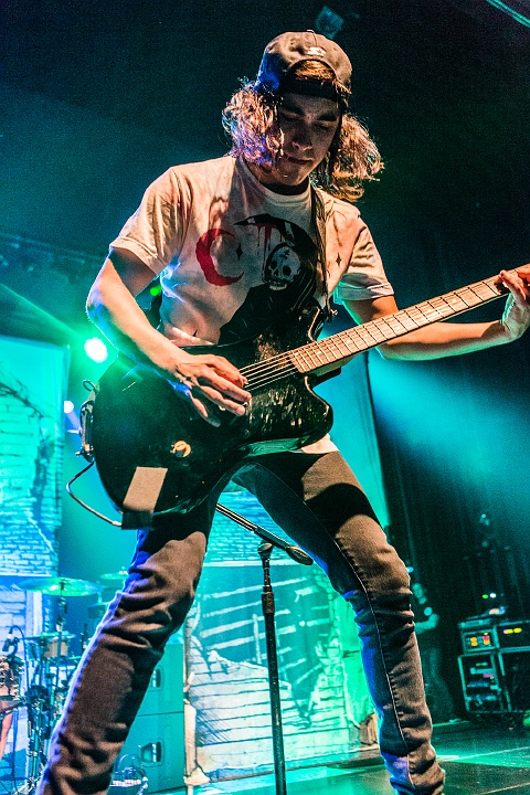 Pierce The Veil @ AB Brussel, picture 39, photographed by Edwin Houdevelt - FrontView Magazine
