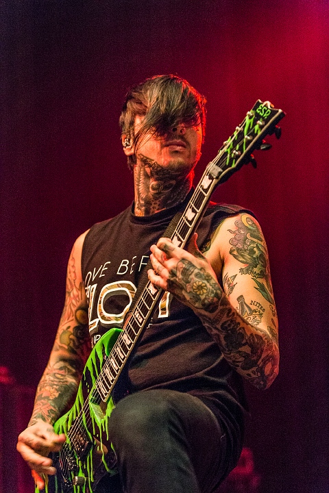 Pierce The Veil @ AB Brussel, picture 45, photographed by Edwin Houdevelt - FrontView Magazine