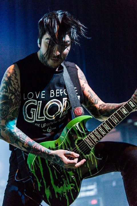 Pierce The Veil @ AB Brussel, picture 54, photographed by Edwin Houdevelt - FrontView Magazine