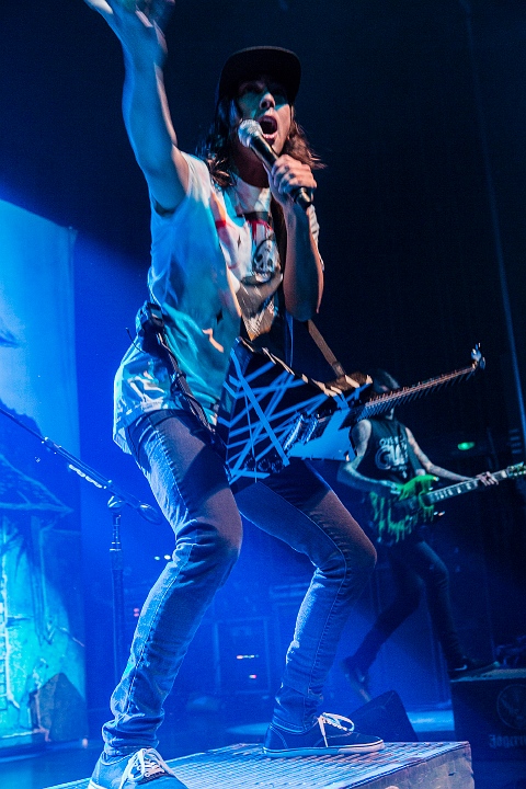 Pierce The Veil @ AB Brussel, picture 58, photographed by Edwin Houdevelt - FrontView Magazine