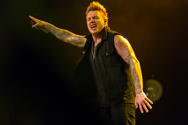 Papa Roach @ Distortion, foto 2, foto's door Dorien Goetschalckx - FrontView Magazine