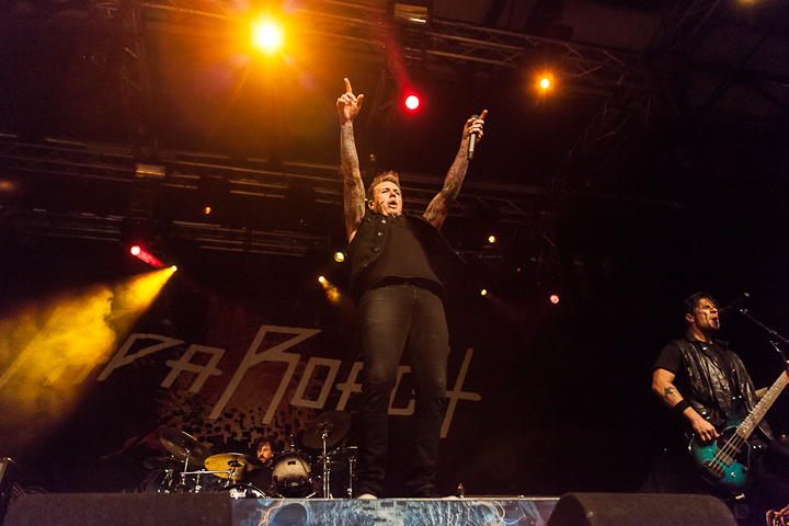 Papa Roach @ Distortion, foto 5, foto's door Dorien Goetschalckx - FrontView Magazine