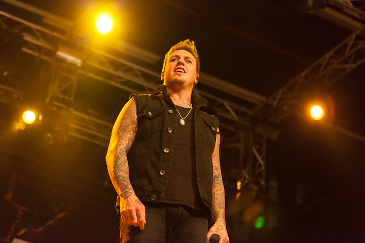 Papa Roach @ Distortion, foto 13, foto's door Dorien Goetschalckx - FrontView Magazine