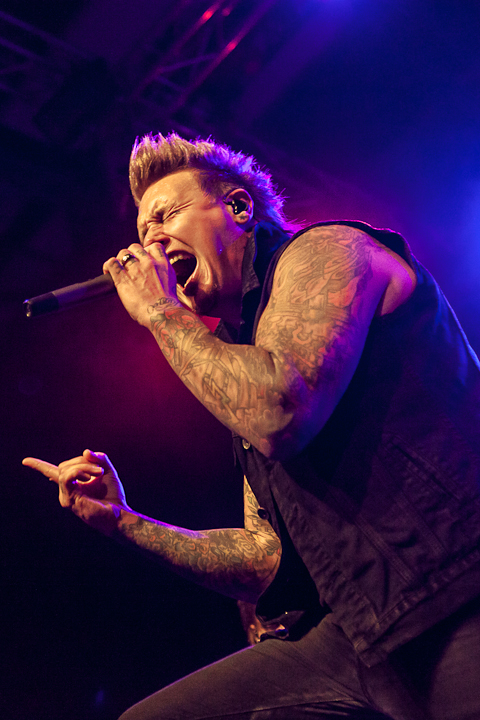 Papa Roach @ Distortion, foto 15, foto's door Dorien Goetschalckx - FrontView Magazine