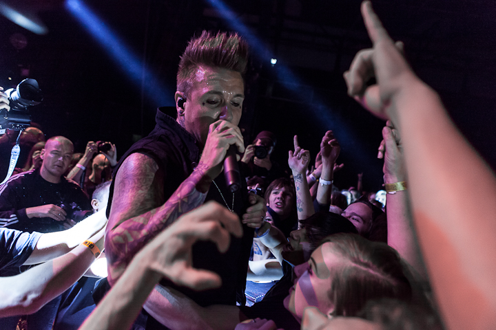 Papa Roach @ Distortion, foto 26, foto's door Dorien Goetschalckx - FrontView Magazine