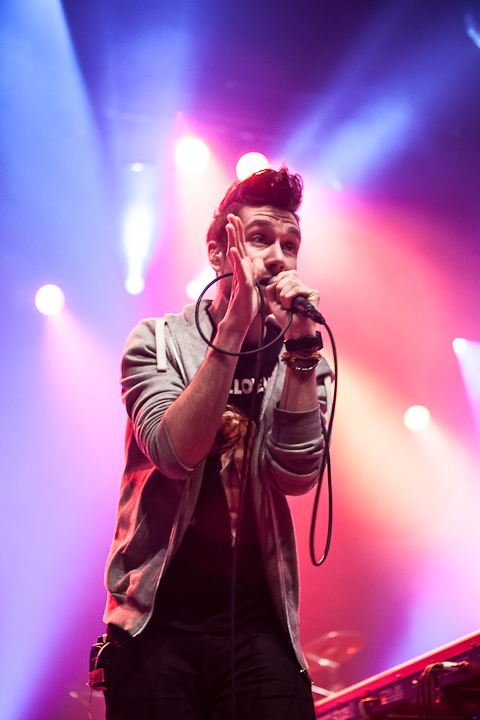 Bastille @ AB, foto 7, foto's door Dorien Goetschalckx - FrontView Magazine