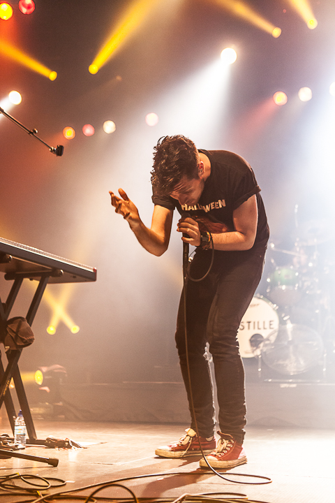 Bastille @ AB, foto 10, foto's door Dorien Goetschalckx - FrontView Magazine