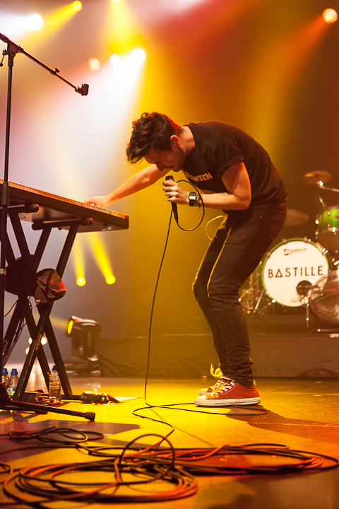 Bastille @ AB, foto 12, foto's door Dorien Goetschalckx - FrontView Magazine