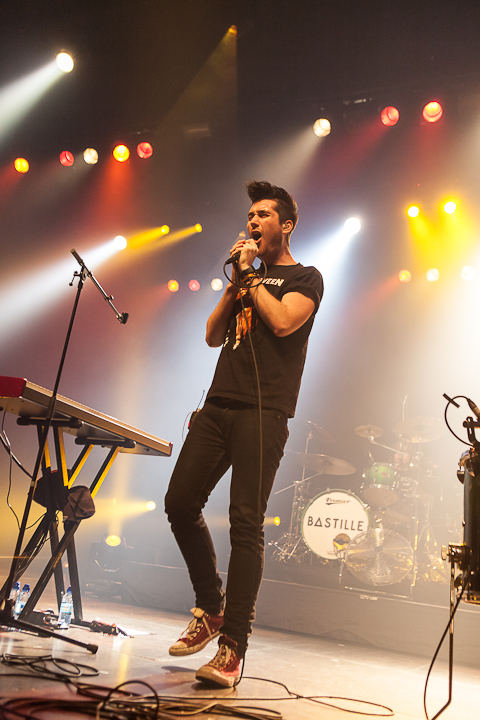 Bastille @ AB, foto 14, foto's door Dorien Goetschalckx - FrontView Magazine