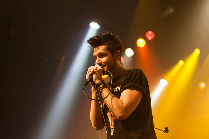 Bastille @ AB, foto 20, foto's door Dorien Goetschalckx - FrontView Magazine