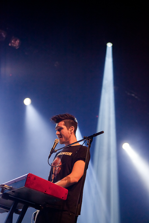 Bastille @ AB, foto 22, foto's door Dorien Goetschalckx - FrontView Magazine