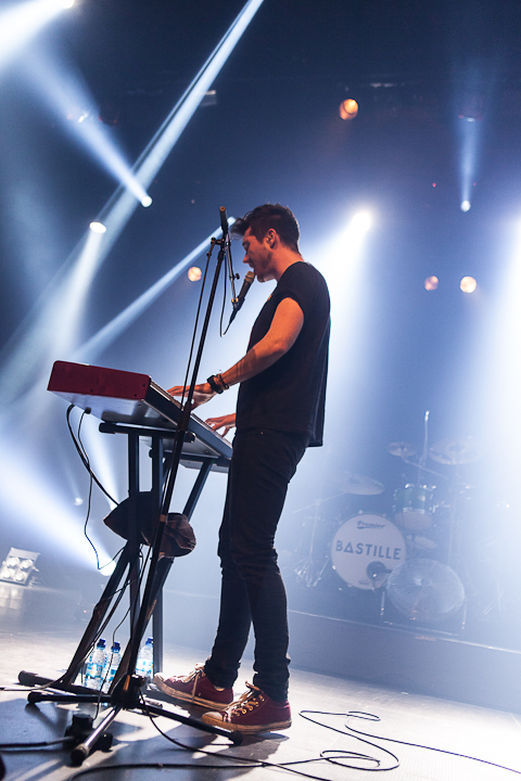 Bastille @ AB, foto 25, foto's door Dorien Goetschalckx - FrontView Magazine